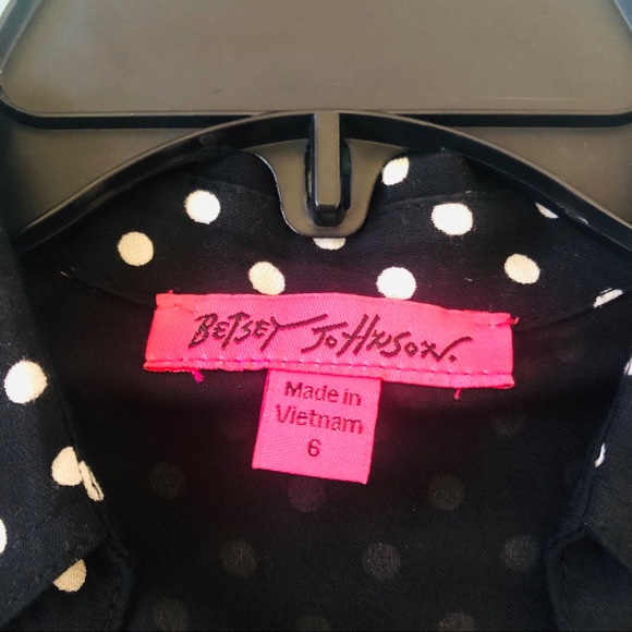 Cute Polka Dot Betsy Johnson Dress - Picture 4 of 8